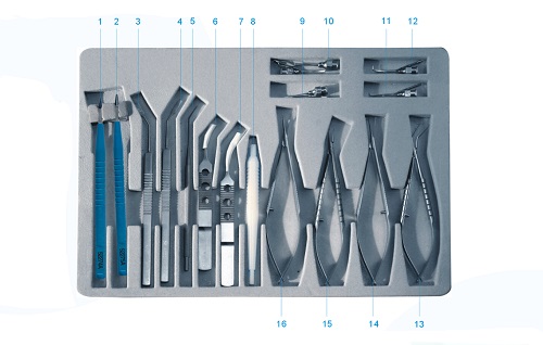 白內(nèi)障手術(shù)器械包（SYX16）
