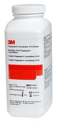 3m? rappaport-vassilidias r10培養(yǎng)基 bp0288500，500 g，1件裝