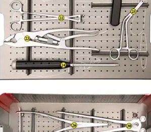 凱利泰ku-esa-1122脊柱微創(chuàng)手術(shù)器械包