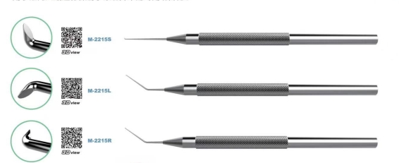 醫(yī)納密小梁切開器型號(hào)：m-2215/規(guī)格：m-2215l，m-2215r，m-2215s